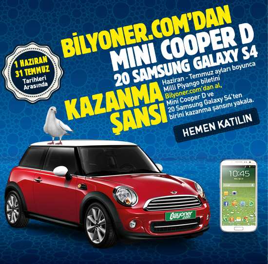 Talih Kuşu Mini'ye Konacak! Talih Kuşu Mini'ye Konacak!