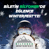 Biletin Bilyoner'de Eğlence Winterfest'te! Biletin Bilyoner'de Eğlence Winterfest'te!