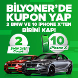 Bilyoner'li Olanlara 2018 Model Kampanya! Bilyoner'li Olanlara 2018 Model Kampanya!